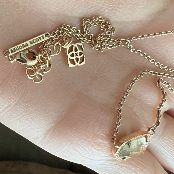 Rose Gold Kendra Scott Elisa Necklace Bracelet Matching Set - Picture 5 of 13